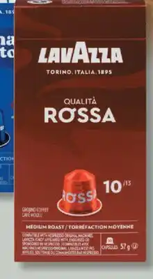 IGA LAVAZZA CAPSULES COFFEE offer