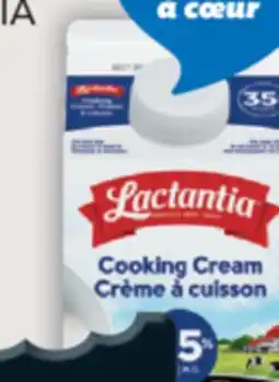 IGA QUÉBON, LACTANTIA OR SEALTEST CREAM offer