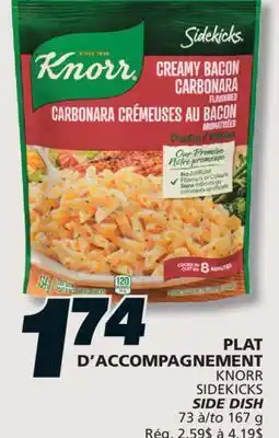 IGA KNORR SIDEKICKS SIDE DISH offer