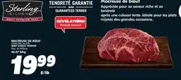 IGA STERLING SILVER BEEF CHUCK TENDER offer