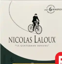 IGA NICOLAS LALOUX WHITE OR RED WINE offer