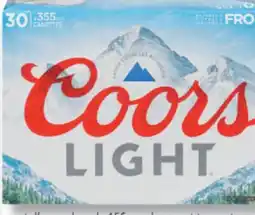 IGA COORS LIGHT BEER offer