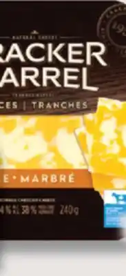 IGA CRACKER BARREL SLICED CHEESE offer