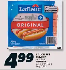 IGA SAUCISSES FUMÉES LAFLEUR WIENERS offer