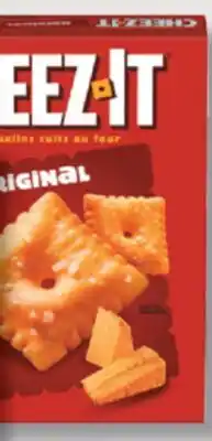 IGA CHEEZ-IT CRACKERS offer