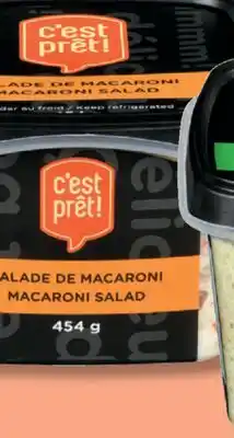 IGA C'EST PRÊT! SALAD offer