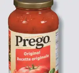 IGA PREGO PASTA SAUCE offer
