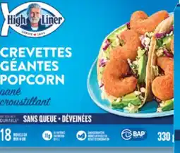 IGA HIGH LINER FROZEN BREADED SHRIMP offer