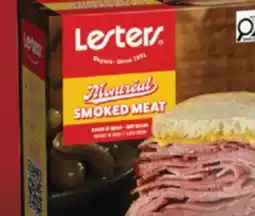 IGA LESTERS SLICED SMOKED MEAT OR SHAVED STEAK offer
