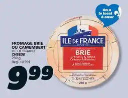 IGA ILE DE FRANCE CHEESE offer