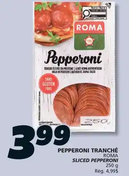 IGA ROMA SLICED PEPPERONI offer