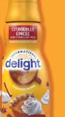 IGA INTERNATIONAL DELIGHT COFFEE ENHANCER offer