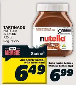 IGA NUTELLA SPREAD offer