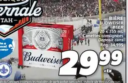 IGA BUDWEISER BEER offer