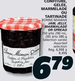 IGA BONNE MAMAN JAM, JELLY, MARMALADE OR SPREAD offer