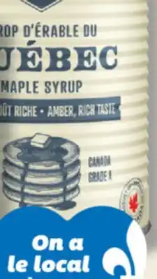 IGA COMPLIMENTS MAPLE SYRUP - IGA Scene+ offer