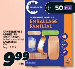 IGA COMPLIMENTS BANDAGES offer