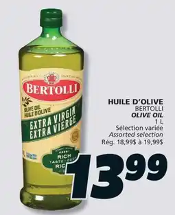 IGA BERTOLLI OLIVE OIL offer