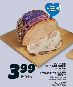 IGA PANACHE OVEN-ROASTED TURKEY BREAST offer