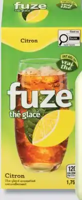 IGA REFRIGERATED ICED TEA FUZE offer