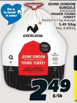 IGA EXCELDOR FROZEN YOUNG TURKEY offer