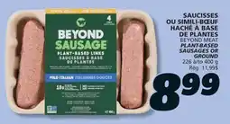 IGA BEYOND MEAT PLANT-BASED SAUSAGES OR GROUND offer