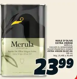 IGA MERULA EXTRA VIRGIN OLIVE OIL offer