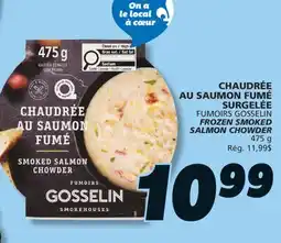 IGA FUMOIRS GOSSELIN FROZEN SMOKED SALMON CHOWDER offer
