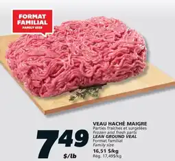 IGA LEAN GROUND VEAL offer