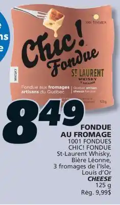 IGA CHIC! FONDUE CHEESE offer