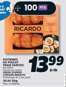 IGA FRESH STUFFED CHICKEN BREASTS offer