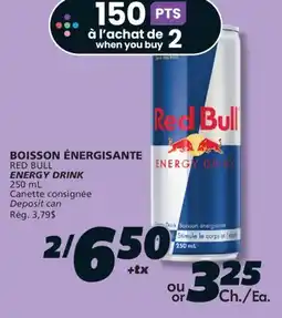 IGA RED BULL ENERGY DRINK offer