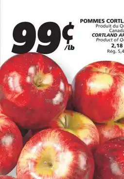 IGA CORTLAND APPLES offer
