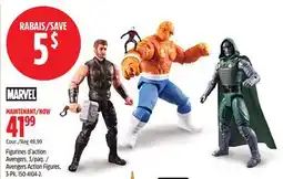 Canadian Tire Avengers Action Figures offer