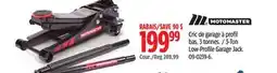 Canadian Tire MotoMaster 3-Ton Low-Profile Garage Jack offer