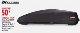 Canadian Tire MOTOMASTER Rooftop Cargo Box offer