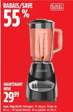 Canadian Tire 10-Speed Blender offer