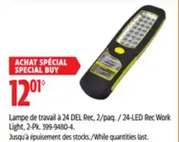 Canadian Tire 24-LED Rec Work Light offer