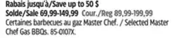 Canadian Tire Selected Master Chef Gas BBQs offer