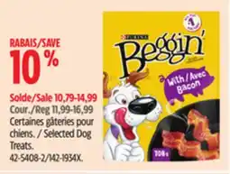 Canadian Tire Purina Selected Dog Treats offer