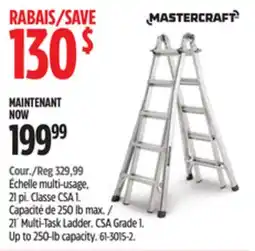 Canadian Tire 21´ Multi-Task Ladder offer