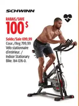 Canadian Tire Indoor Stationary Bike offer