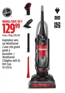 Canadian Tire WindTunnel 2 Bagless with XL Dirt Cup offer