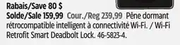 Canadian Tire philips Wi-Fi Retrofit Smart Deadbolt Lock offer