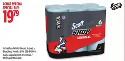 Canadian Tire Blue Shop Towels, 6-Pk offer