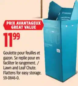 Canadian Tire Flattens for easy storage offer