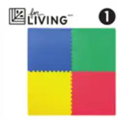 Canadian Tire For Living 24˝ Reversible Tiles, 4-Pk offer