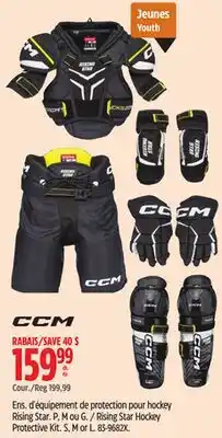 Canadian Tire Rising Star Hockey Protective Kit offer
