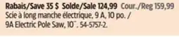 Canadian Tire 9A Electric Pole Saw offer