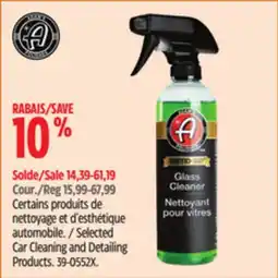 Canadian Tire Selected Car Cleaning and Detailing Products offer
